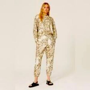 Bassike Marble Print Joggers size 3 or Large LIKE NEW!!